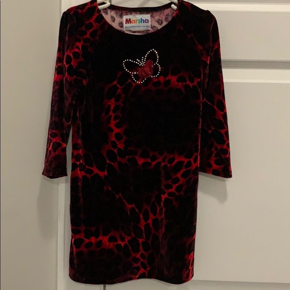 Kids Red and black dress